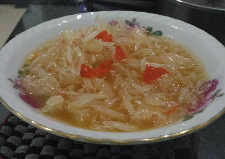 Cara memasak Asinan Jeruk Bali mantap