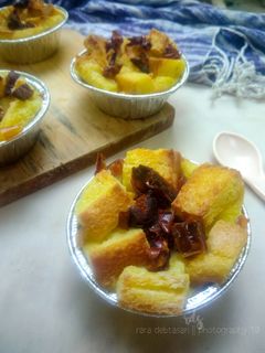 Foto resep Puding Roti Kurma