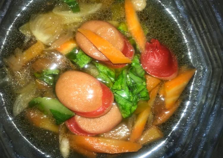 Resep #Mpasi 14month (tumis wortel sosis), Menggugah Selera