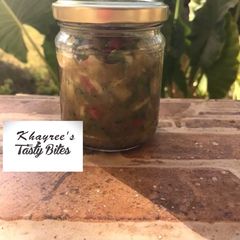 A picture of Home made Sweet Relish.