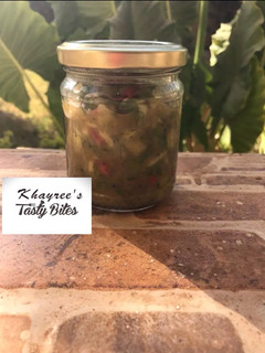 A picture of Home made Sweet Relish.