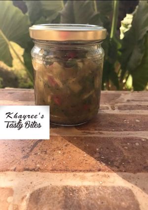 A picture of Home made Sweet Relish.