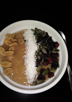 Una foto de Desayuno con pera