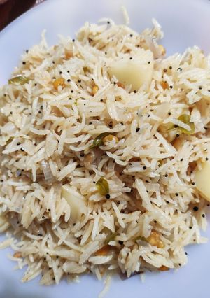 A picture of Lemon Rice 😍.