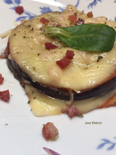 Una foto de Berenjenas a la Parmesana