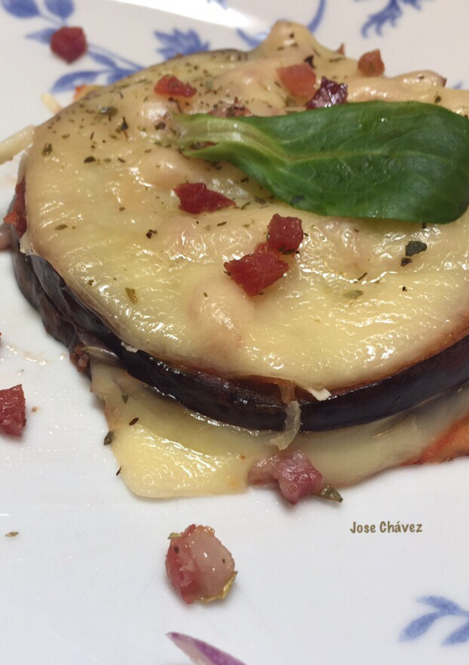 Una foto de Berenjenas a la Parmesana
