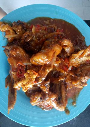 Foto resep Ayam saus padang