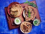 Veg loaded paratha