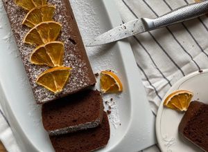 Una foto de Pastel de chocolate vienés sin harina y sin azúcar (añadida)