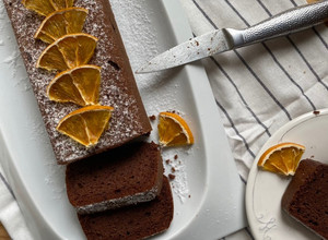 Una foto de Pastel de chocolate vienés sin harina y sin azúcar (añadida)