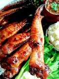 Grilled Honey Chicken Wings