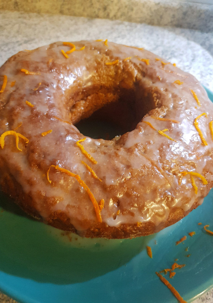 Una foto de Queque de Zanahoria y Naranja
