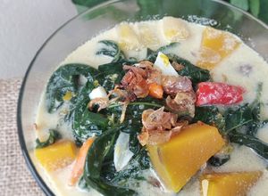 Foto resep Daun Gedi Masak Santan