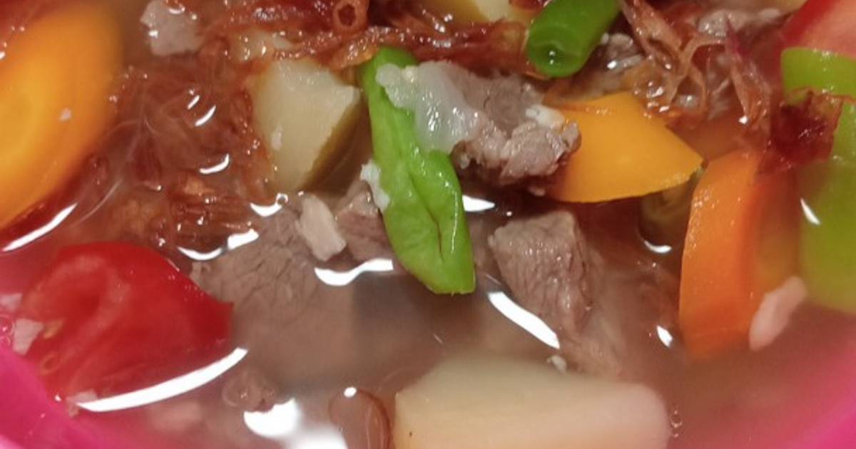 Resep Sup Daging Sapi Paling Mudah dan Enak