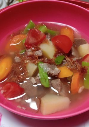 Foto resep Sup daging sapi
