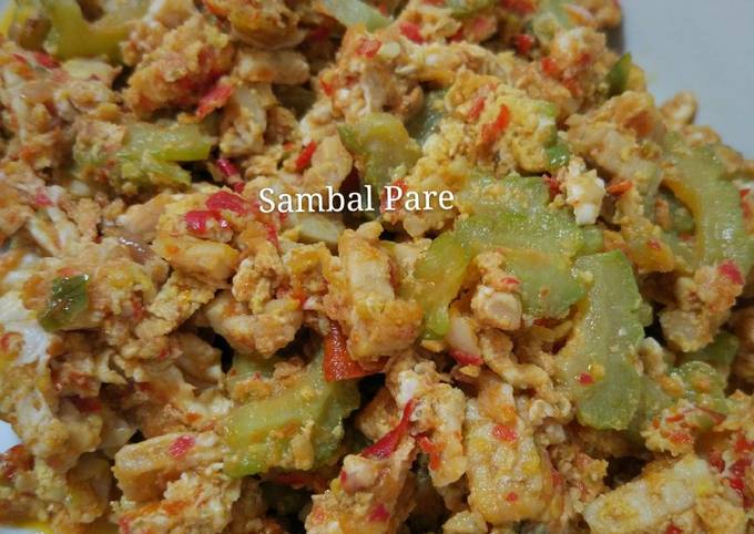 Resep Sambal Pare Telur Orak Arik Oleh Ayu Feranika Cookpad