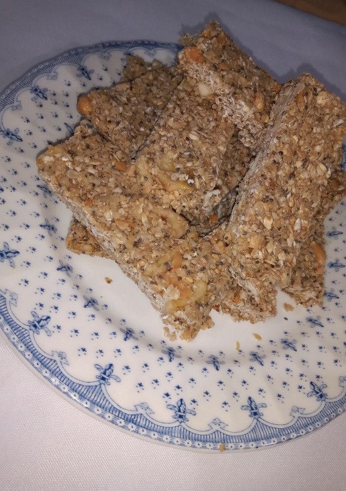 Una foto de Barritas energéticas de avena sin horno