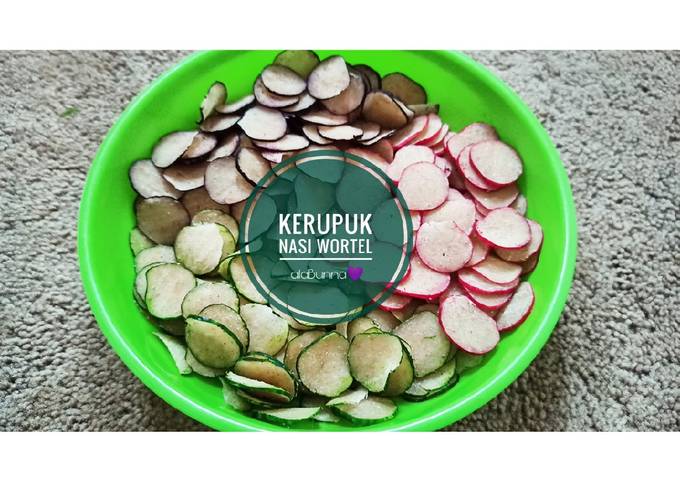 97. Kerupuk Nasi Wortel