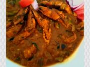 A picture of tails or prawns