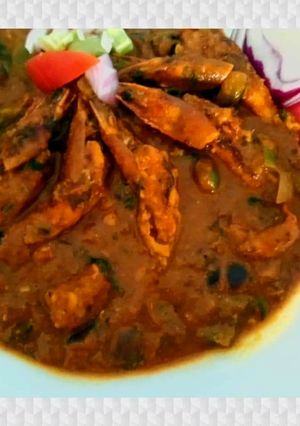 A picture of Tandoori prawns jalfrezi.