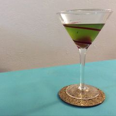 A picture of Caprese Martini.