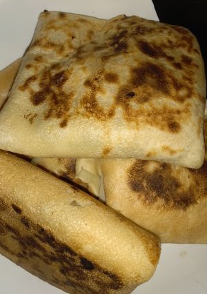 A picture of Savoury crepes.