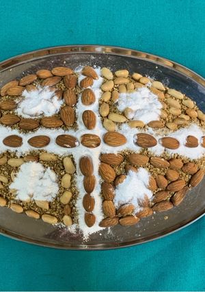 صورة لوصفة سفوف المكسرات المحمصة