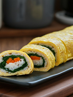 Foto resep Gim Bap Telur Gulung