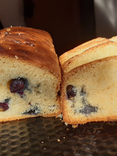 Una foto de Budín de Arándanos