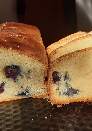 Una foto de Budín de Arándanos