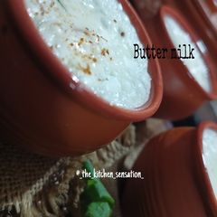 A picture of Spiced buttermilk.