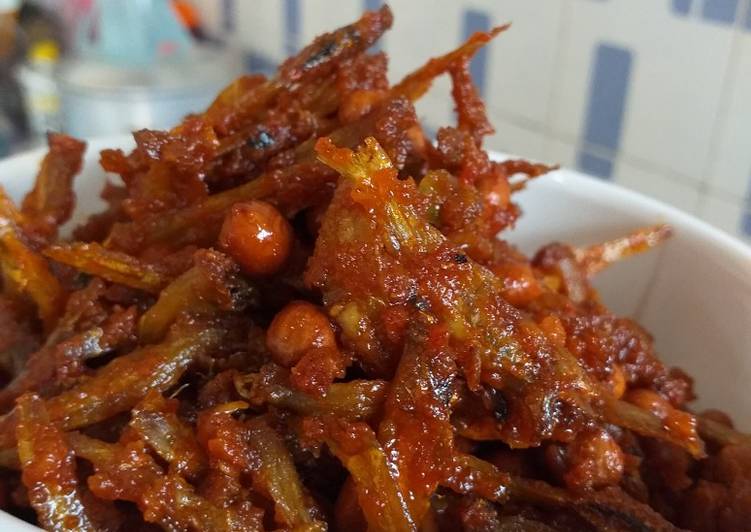 Sambal Teri Kacang Kriuk