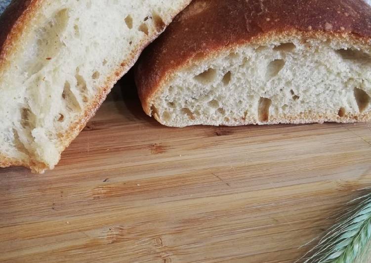 Pane tipo ciabatta