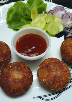 A picture of Mixed Veg Kabab.