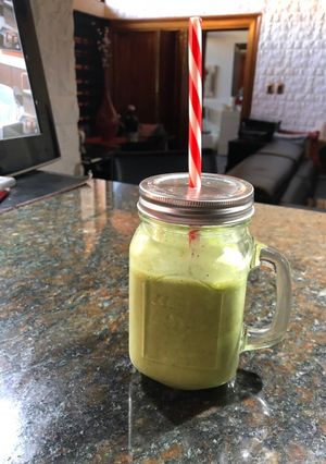 Una foto de Smoothie verde