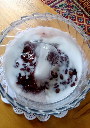 Foto resep Burjotam (kacang ijo & ketan hitam 😁)