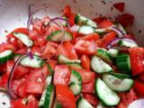 🥒🍅Olasz paradicsom és uborka saláta🍅🥒