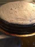 Súper torta chocolate- banana