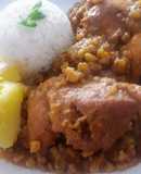 Carapulcra con dos carnes a lo Carmelita