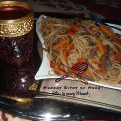 Meen's Fried Spaghetti A picture of Meen's Fried Spaghetti.