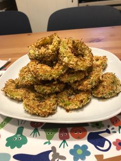 Panko morzsás cukkini recept fotója
