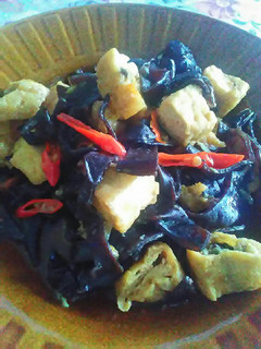 Foto resep Tumis jamur kuping tahu