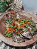 Ikan Asin Peda Tumis Lumai Pedas