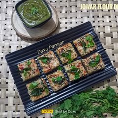 A picture of Jowar Flour Dhokla.