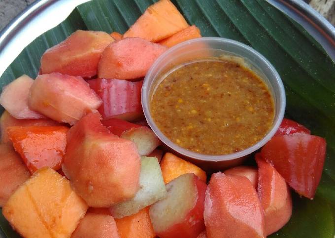 Resep Rujak buah Anti Gagal