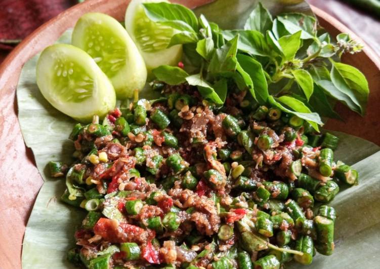 Resep: Pencok kacang panjang khas Sunda yang Gurih!