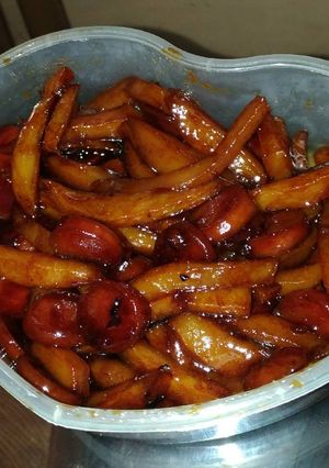 Foto resep Kentang Sosis Saus Tiram Simple