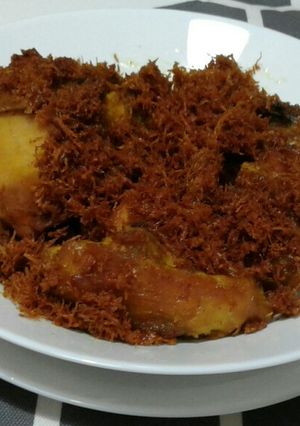 Foto resep Ayam goreng serundeng gurih