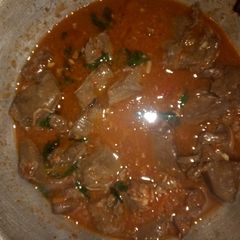 A picture of Liver stew.