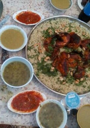 صورة لوصفة اوزي (فطور اليوم) 😋💙🍔🍗🍖